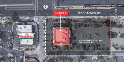 72797 Dinah Shore Dr, Rancho Mirage, CA à louer Aérien– Image 2 sur 2