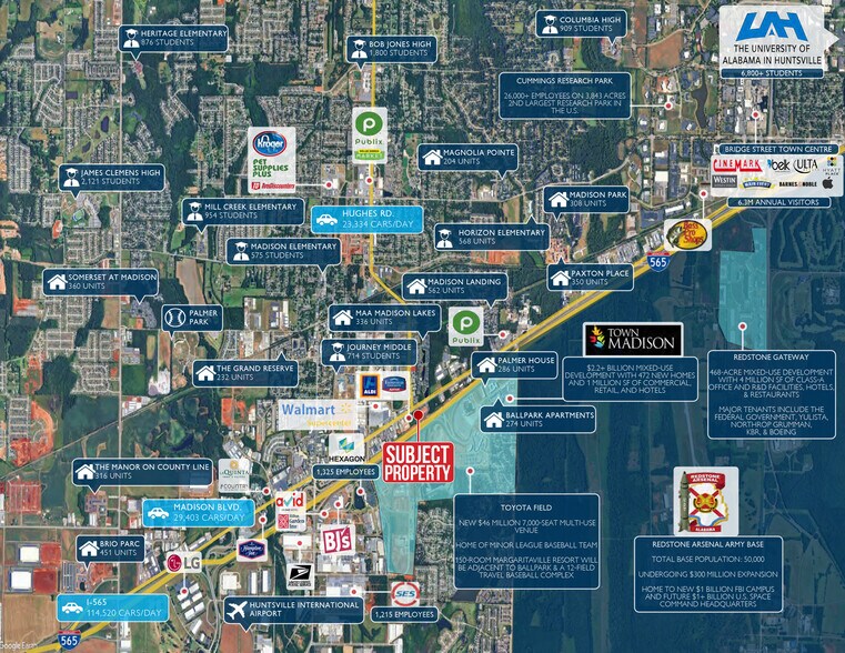 Hughes Rd & Madison Blvd, Madison, AL à vendre - Photo de l’immeuble – Image 2 sur 4