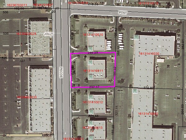 6316-6360 S Pecos Rd, Las Vegas, NV à louer Aérien– Image 1 sur 2