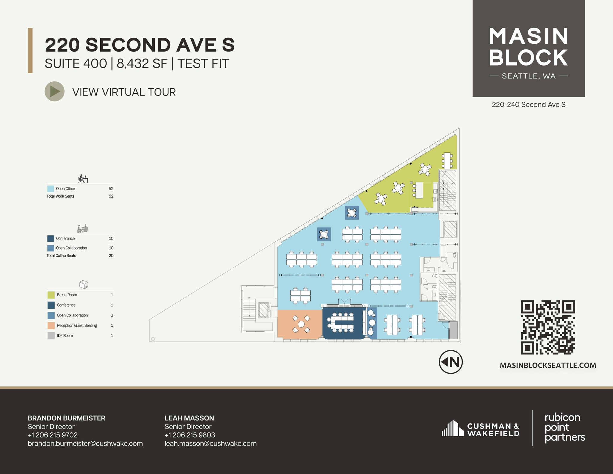 222 2nd Ave S, Seattle, WA à louer Plan de site– Image 1 sur 1