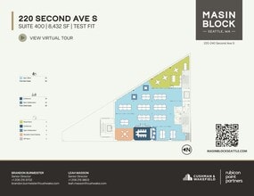 222 2nd Ave S, Seattle, WA à louer Plan de site– Image 1 sur 1