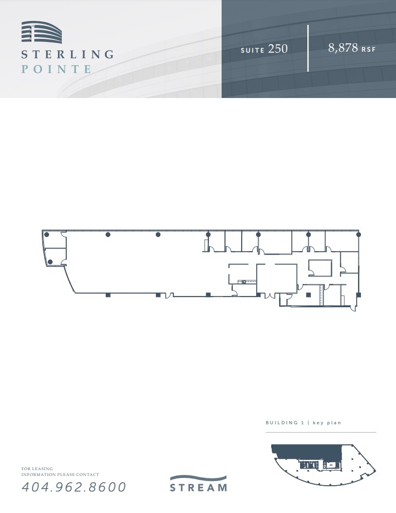 301 Perimeter Ctr N, Atlanta, GA à louer Plan d’étage– Image 1 sur 1