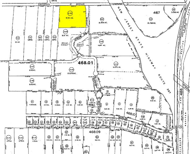 220 Davidson Ave, Somerset, NJ à louer - Plan cadastral – Image 2 sur 38