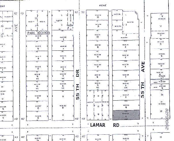 6800 N 55th Ave, Glendale, AZ à vendre - Plan cadastral – Image 2 sur 3