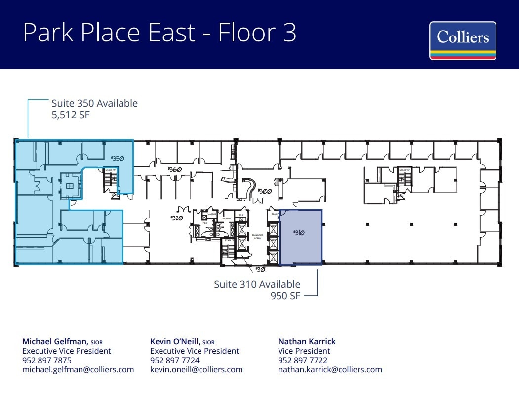 5775 Wayzata Blvd, Saint Louis Park, MN à louer Plan d’étage– Image 1 sur 1