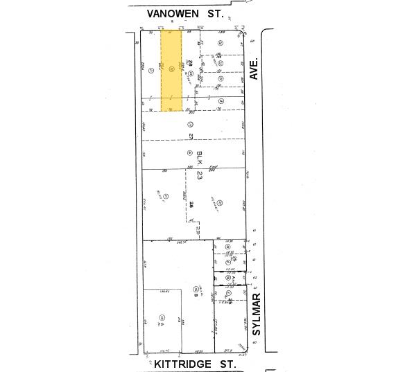 14424 Vanowen, Los Angeles, CA à vendre - Plan cadastral – Image 3 sur 76