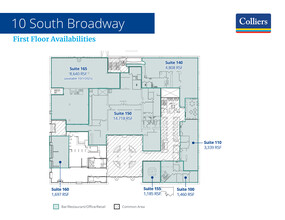 10 S Broadway, Saint Louis, MO à louer Plan d’étage– Image 1 sur 1