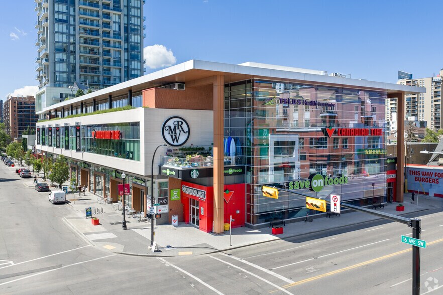 906 16th Ave SW, Calgary, AB à louer - Photo principale – Image 1 sur 7