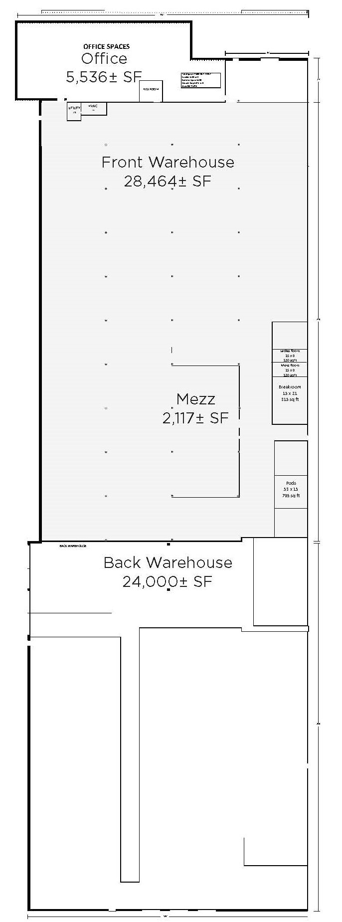 2226 Springboro Pike, Dayton, OH à vendre Plan d’étage– Image 1 sur 1