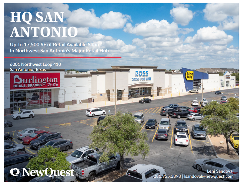 6001 NW Loop 410, San Antonio, TX à louer - Photo de l’immeuble – Image 1 sur 6