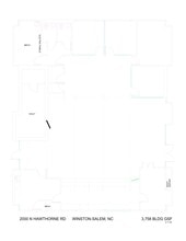 2000 S Hawthorne Rd, Winston-Salem, NC à louer Plan de site– Image 1 sur 1