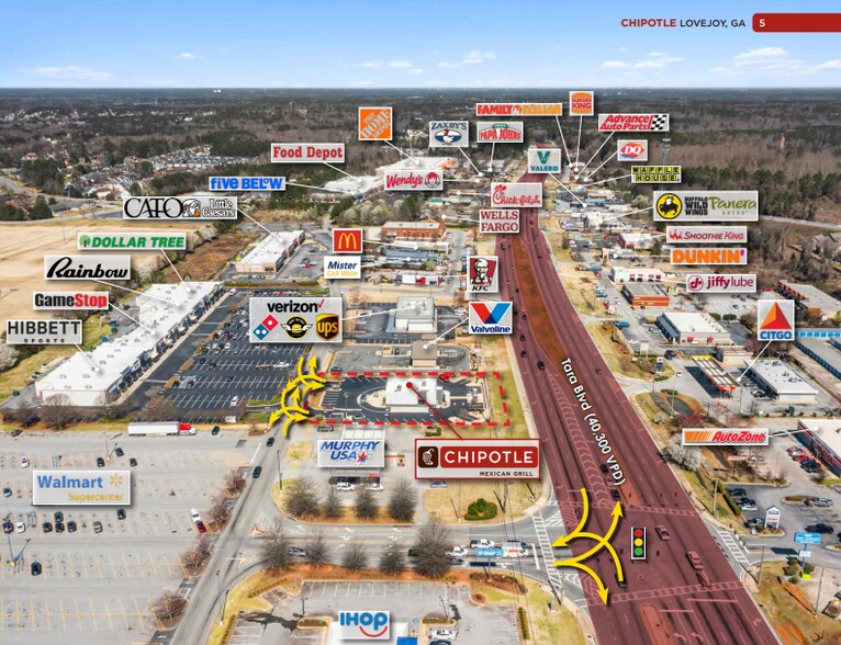 11437 Tara blvd, Hampton, GA à vendre - Photo de l’immeuble – Image 3 sur 5