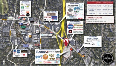 10301 N Rodney Parham Rd, Little Rock, AR - Vue aérienne vue de carte