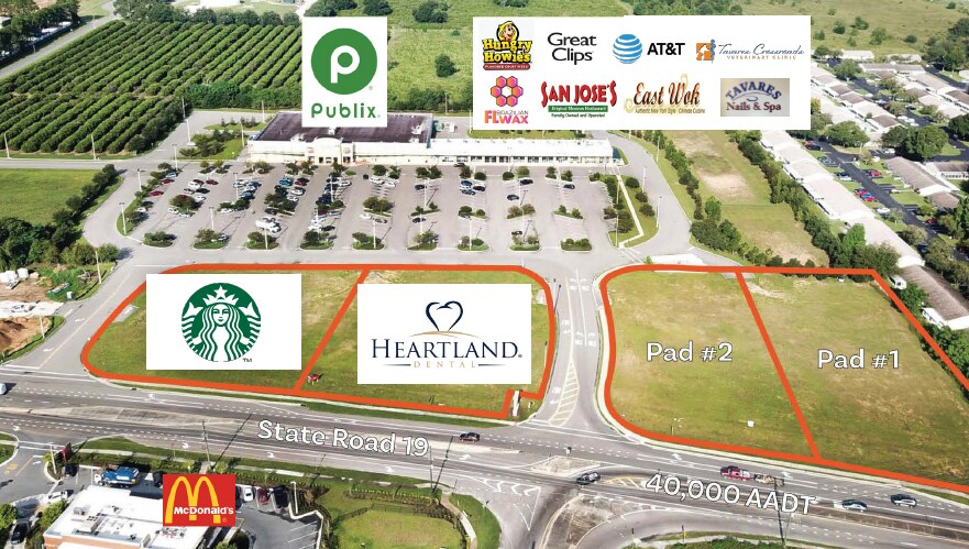 State Road 19 & County Road 561, Tavares, FL à louer - Aérien – Image 1 sur 3