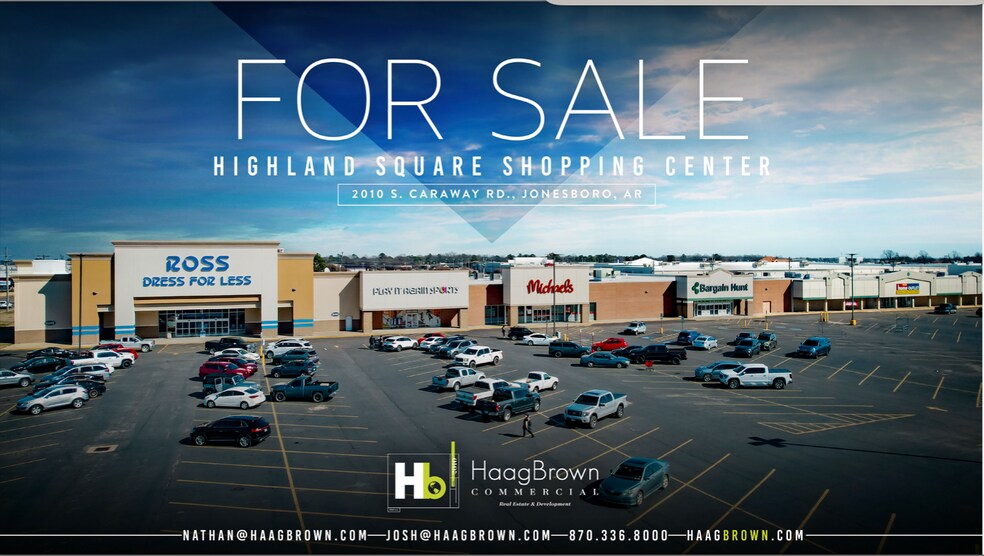 2002-2220 S Caraway Rd, Jonesboro, AR à vendre - Photo de l’immeuble – Image 1 sur 9