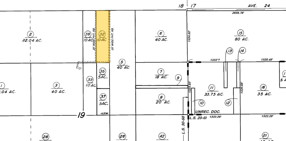 11675 Avenue 24, Delano, CA à vendre - Plan cadastral – Image 1 sur 1