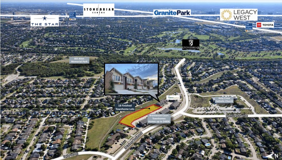 5613 Woodlands Dr, The Colony, TX à vendre - Photo de l’immeuble – Image 2 sur 4