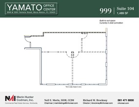 999 Yamato Rd, Boca Raton, FL à louer Plan d’étage– Image 1 sur 1