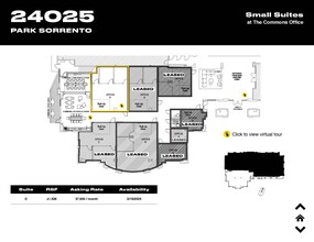 24025 Park Sorrento, Calabasas, CA à louer Plan d’étage– Image 1 sur 1