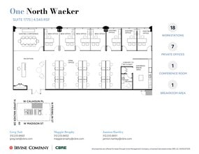 1 N Wacker, Chicago, IL à louer Plan de site– Image 1 sur 1