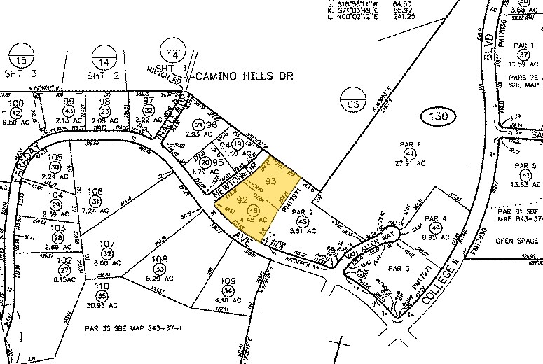 5803 Newton Dr, Carlsbad, CA à louer - Plan cadastral – Image 2 sur 11