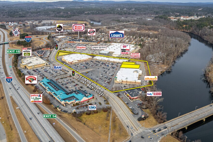 32-68 Fort Eddy Rd, Concord, NH à louer - Photo de l’immeuble – Image 1 sur 1