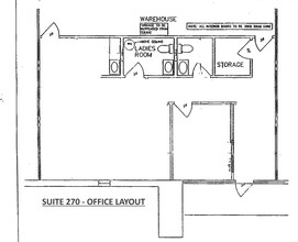 1025 Cobb International Dr, Kennesaw, GA à louer Plan d’étage– Image 2 sur 2