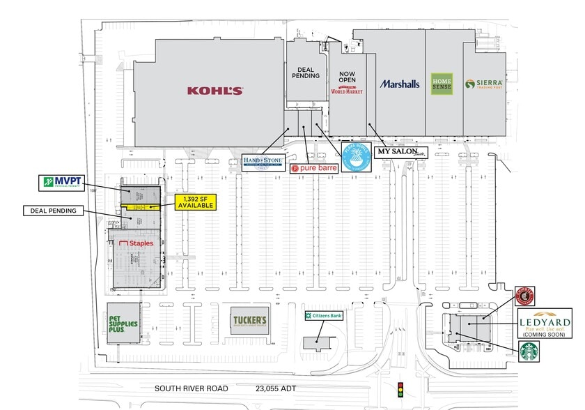 71-95 S River Rd, Bedford, NH à louer - Plan de site – Image 2 sur 6