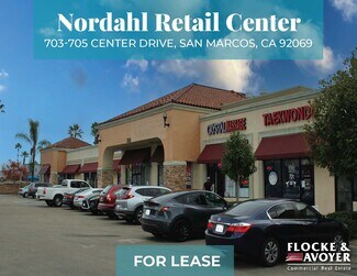 Plus de détails pour 703-705 Center Dr, San Marcos, CA - Local commercial à louer