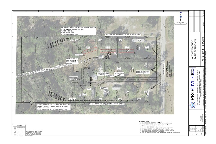 5025 Emerson Rd, Brooksville, FL à vendre - Plan de site – Image 3 sur 3
