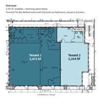 3130-3144 N Sheffield Ave, Chicago, IL à louer Plan d’étage– Image 1 sur 1