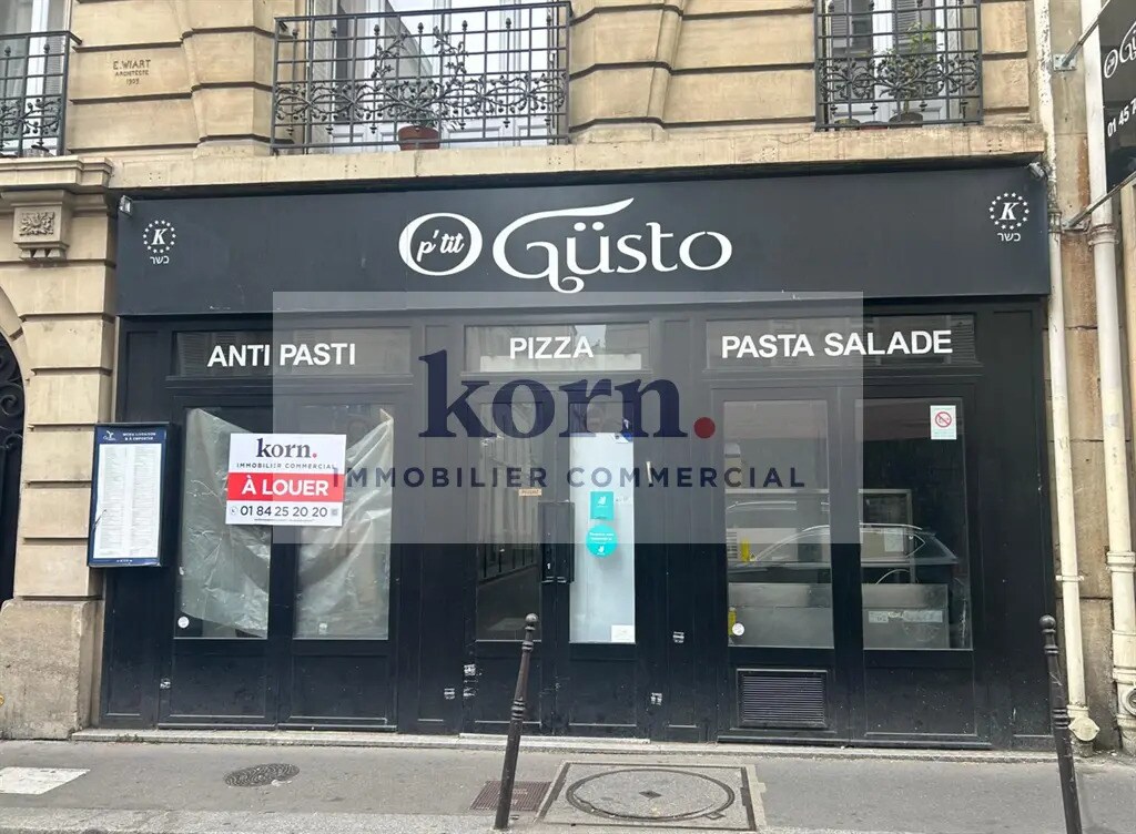 Local commercial dans Paris à louer Photo de l’immeuble– Image 1 sur 7