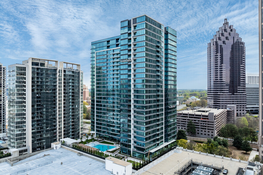 1230 W Peachtree St NW, Atlanta, GA à louer - Photo de l’immeuble – Image 1 sur 5