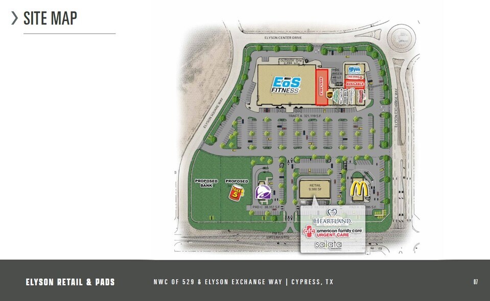 NWC of FM 529 & Elyson Exchange Way, Katy, TX à louer - Photo de l’immeuble – Image 3 sur 5