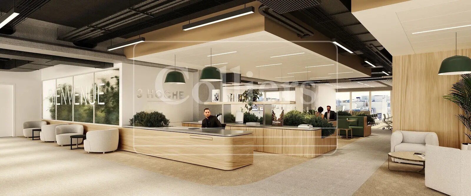 Bureau dans 59-65 Rue De Courcelles, Paris à louer Photo intérieure– Image 1 sur 15