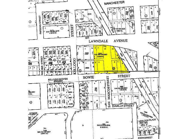 7520 Lawndale St, Houston, TX à louer - Plan cadastral – Image 3 sur 3