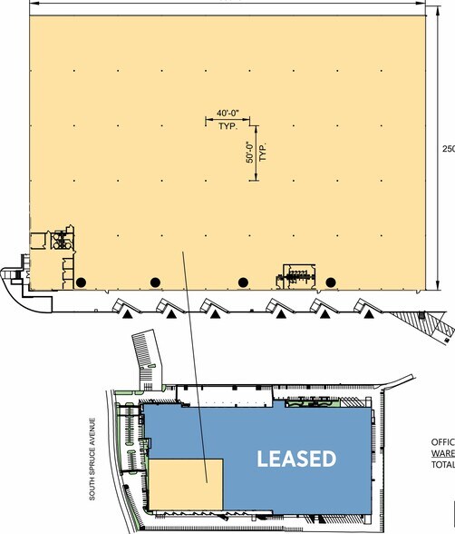 245 S Spruce Ave, South San Francisco, CA à louer - Plan de site – Image 2 sur 2