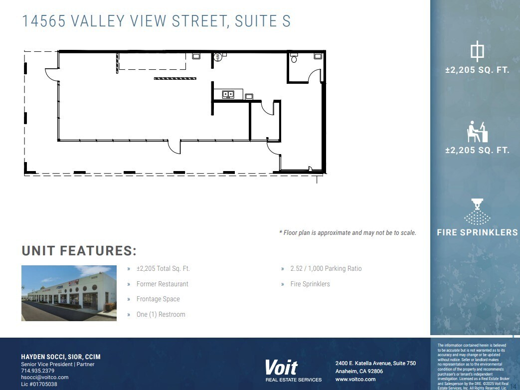 14515-14565 Valley View Ave, Santa Fe Springs, CA à louer Plan d’étage– Image 1 sur 1