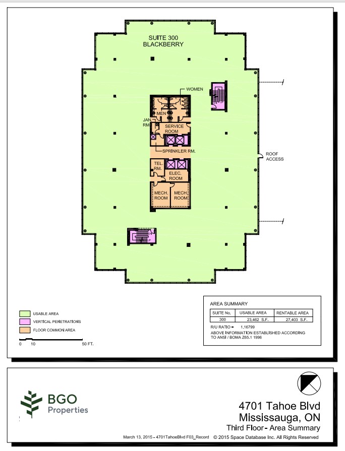 4701 Tahoe Blvd, Mississauga, ON à louer Plan d’étage– Image 1 sur 1