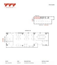 777 6th St NW, Washington, DC à louer Plan d’étage– Image 1 sur 1