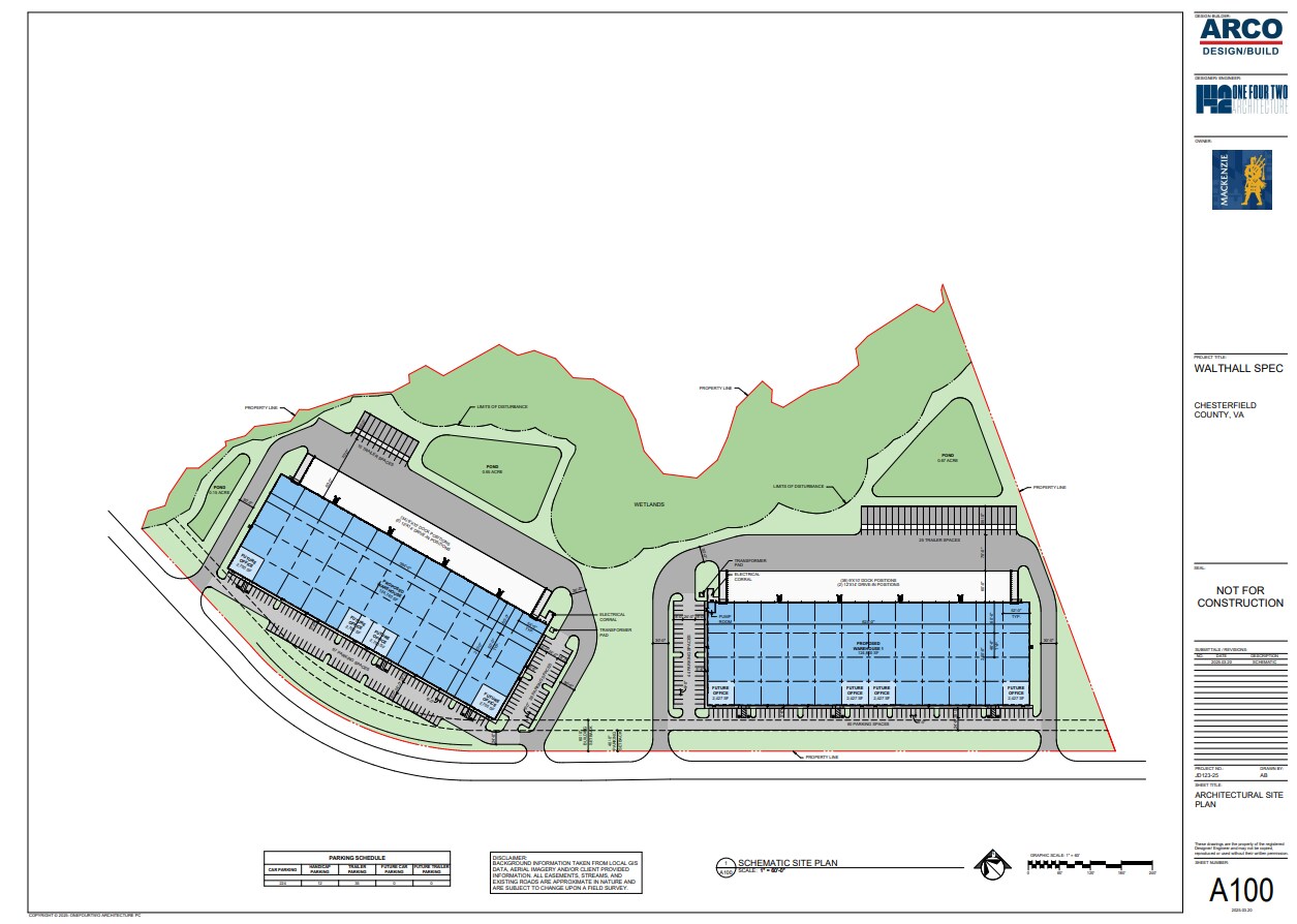 16301 Walthall Industrial Parkway, South Chesterfield, VA à louer Photo de l’immeuble– Image 1 sur 2