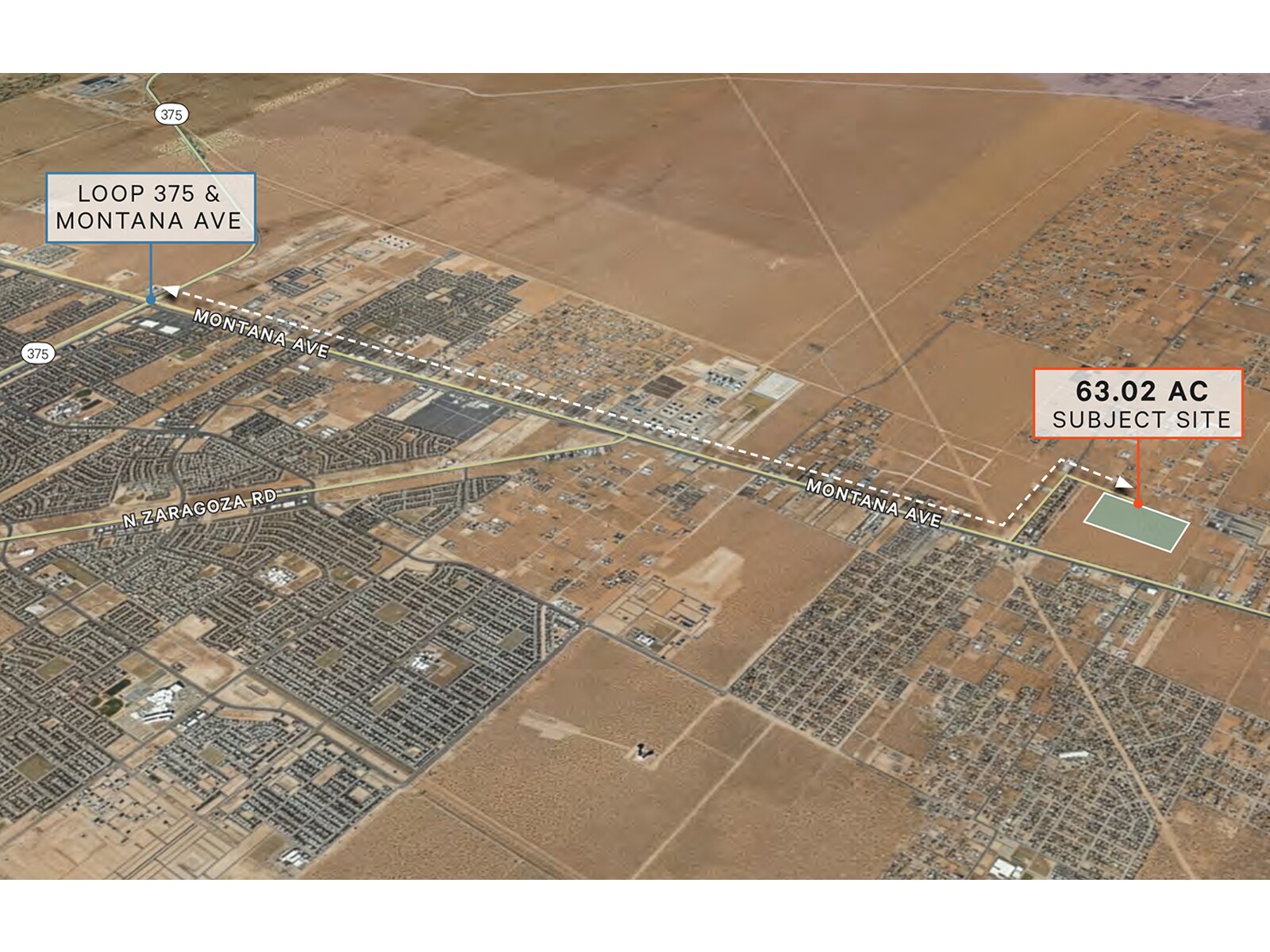 Tangerine Avenue Ave, El Paso, TX à vendre Photo principale– Image 1 sur 2