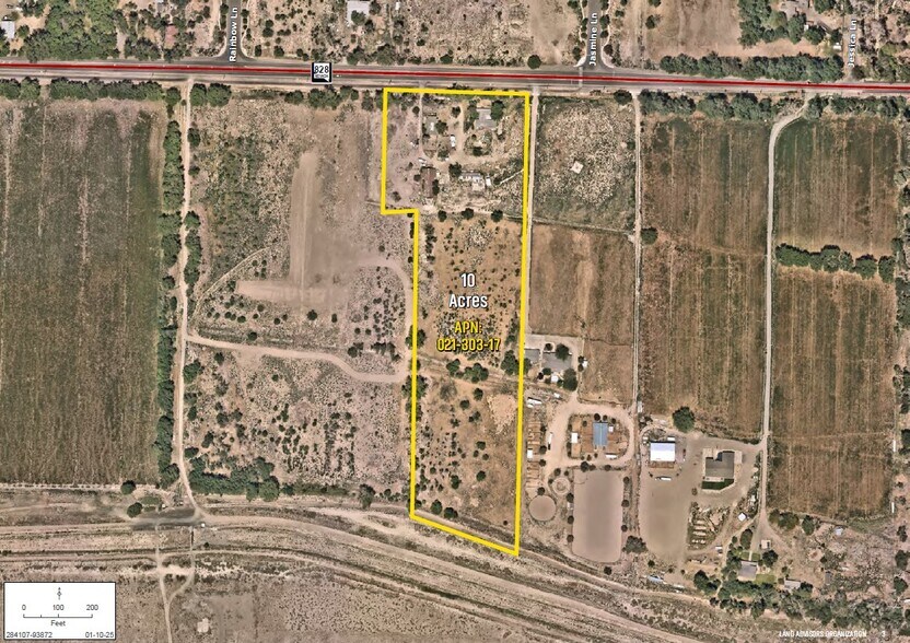 2315 Farm District Rd, Fernley, NV à vendre - Aérien – Image 2 sur 3