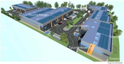 Bruz, IEV - Vue aérienne  vue de carte