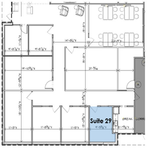 1902 Fox Dr, Champaign, IL à louer Plan d’étage– Image 1 sur 1