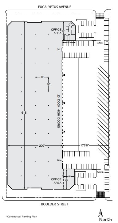 4775 Eucalyptus Ave, Chino, CA à louer Plan de site– Image 1 sur 1