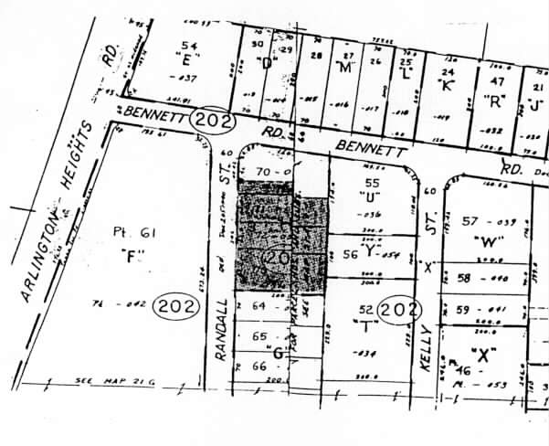173-183 Randall St, Elk Grove Village, IL à louer - Plan cadastral – Image 2 sur 2