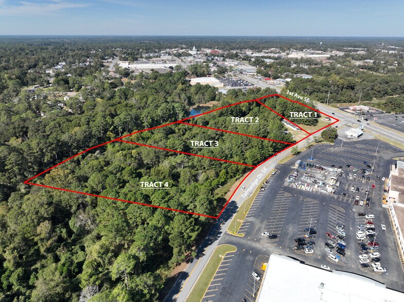 128 Talmadge Dr, Moultrie, GA à vendre - Aérien – Image 1 sur 6