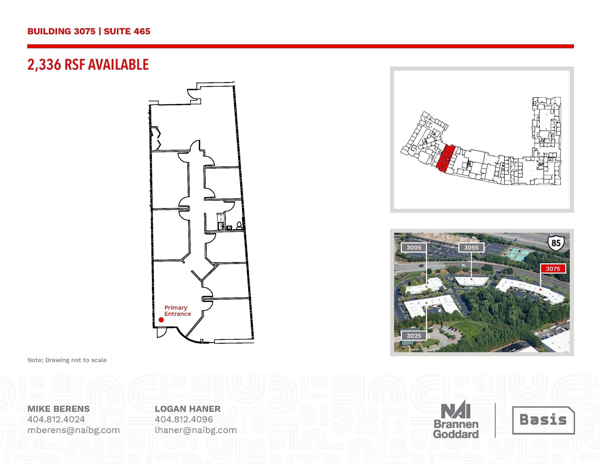 3025 Breckinridge Blvd, Duluth, GA à louer Plan d’étage– Image 1 sur 1