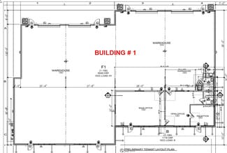 3931 SE Commerce Ave, Stuart, FL à louer Plan d’étage– Image 2 sur 8